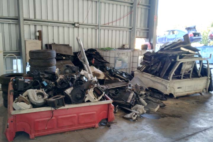 Scrap Metal Car Parts