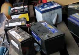 Old Car Batteries